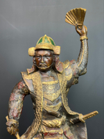 Скульптурная группа — Три Самурая