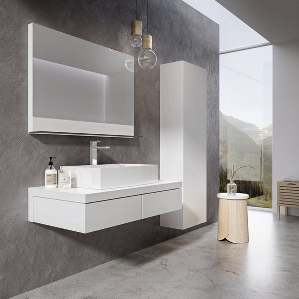 Тумба под раковину Ravak SD Formy 80 подвесная, Белый (X000001029)