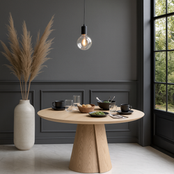 Обеденный стол ROLL WOOD latte