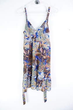 Платье Oodji яркое для отпуска 42 размер