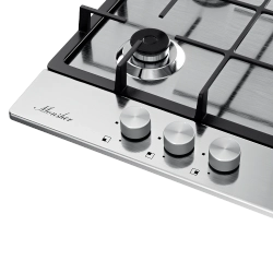 Встраиваемая газовая варочная панель Monsher MSG 43 Acier