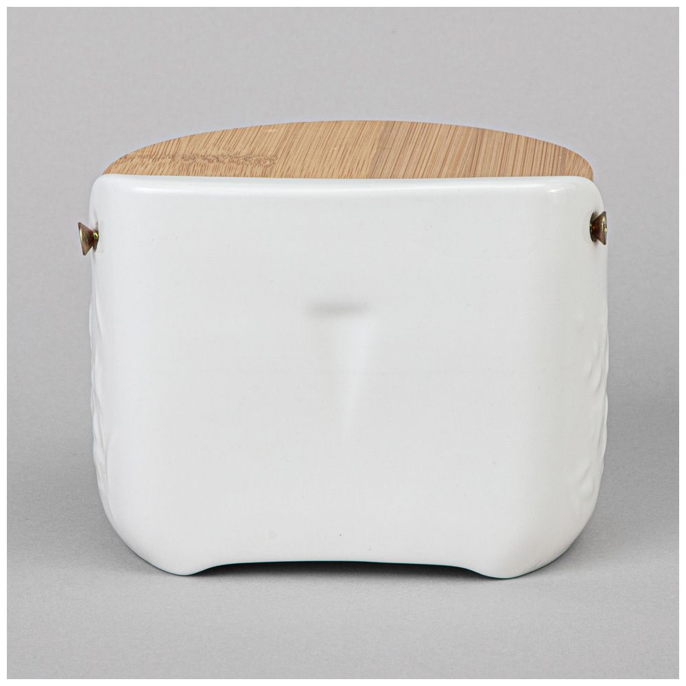 БАНКА LEFARD "FLOWERS STORY" С ДЕРЕВ. КРЫШКОЙ 11,5*10,5*9 СМ 450 МЛ