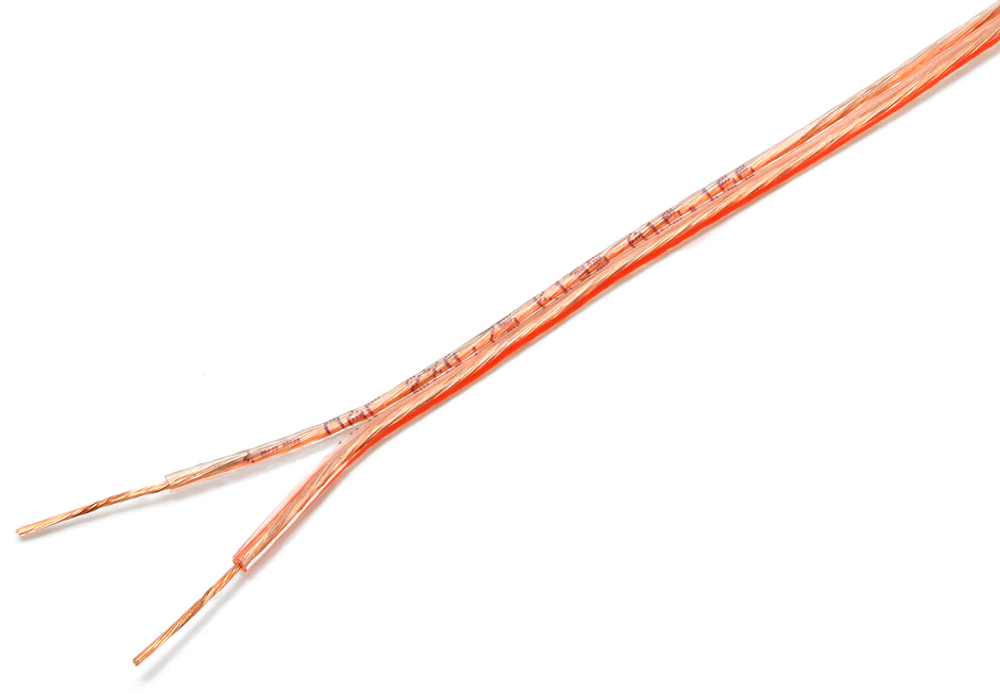 Кабель акустический  Cablexpert CC-TC2x0,75-50M