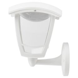 Садово-парковый светильник ЭРА «Дели 2» ДБУ 07-8-002 белый 4-гранный настенный IP44 светодиодный 8Вт 3000K | Садово-парковые светильники