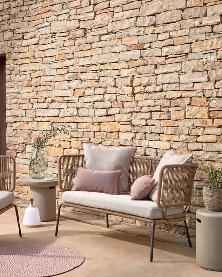 Диван Nadin бежевый