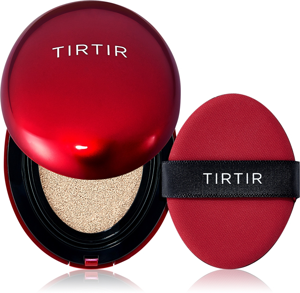 TIRTIR Mask Fit Red Cushion Mini - Долговременный тональный фонд в губке оттенок 13W Cream, 4 g