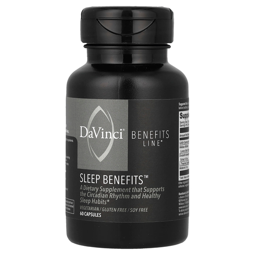 DaVinci Laboratories, Sleep Benefits™, 60 капсул
