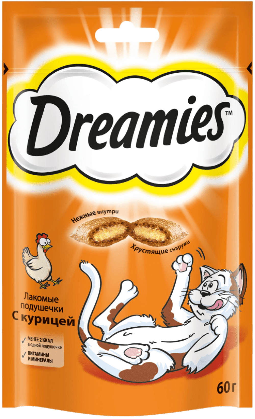 Dreamies лаком c куриц 6*60г