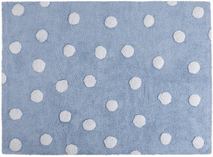 Ковер Lorena Canals Polka Dots Blue White (120 x 160 см)