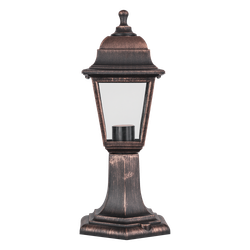 Светильник Navigator 80 470 NOF-PG31-003-IP44-E27 ( 4 грани черный под медь)