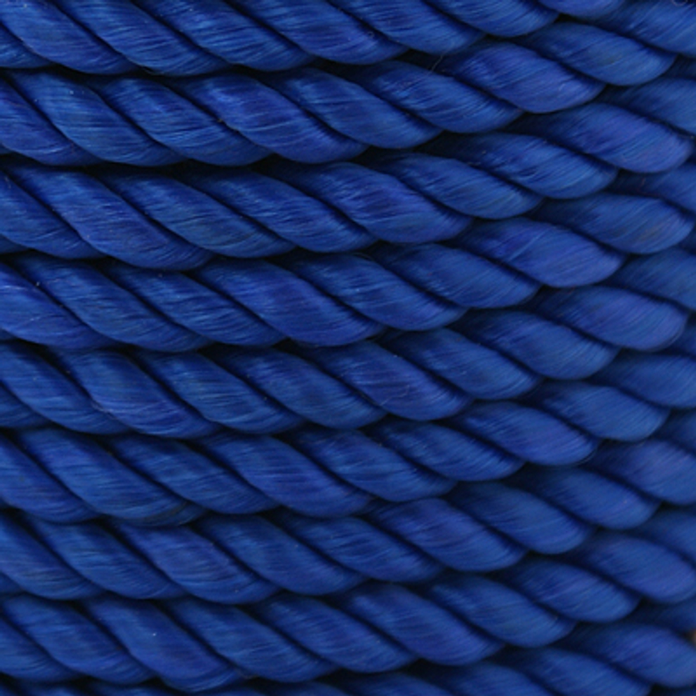 Шнур витой 5мм, ультрамарин (1м)