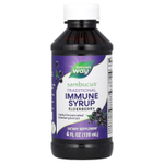 Nature's Way, Sambucus, традиционный иммунный сироп, бузина, 50 мг, 120 мл (4 жидк. Унции)