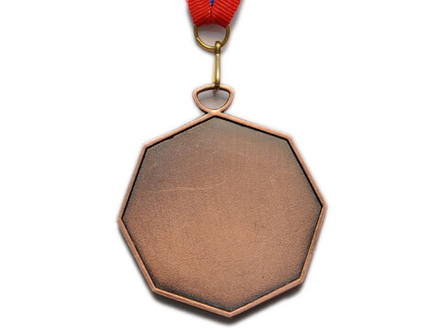 Медаль спортивная с лентой 3 место d - 6,5 см :Е04-3