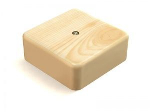 Коробка распаечная о/у 100х100х44 сосна  IP40 (25шт)