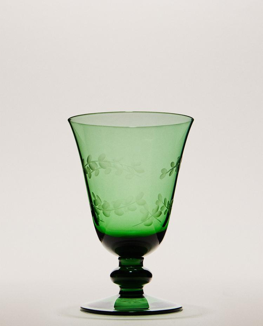 ZARA HOME РОЖДЕСТВЕНСКИЙ БОКАЛ ДЛЯ ВИНА, ЗЕЛЕНЫЙ