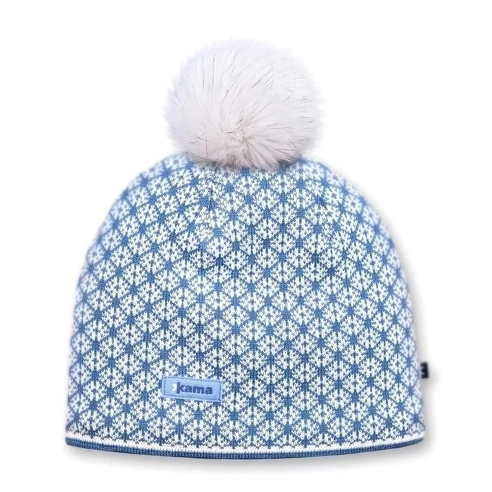 Шапка Kama light blue