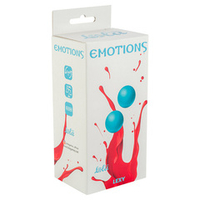 Вагинальные шарики 2,4см без сцепки Lola Games Emotions Lexy Small Turquoise 4014-03Lola