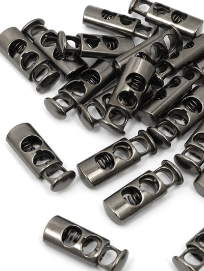 Фиксатор металл, р. 25х9 мм, 5мм, чёрный никель