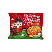 Лапша Острая курица, Кимчи, Бульдак Samyang 135 г x 5 шт