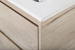 Тумба с раковиной BelBagno KRAFT 60 2C-SO/BB600ETL Rovere Galifax Bianco