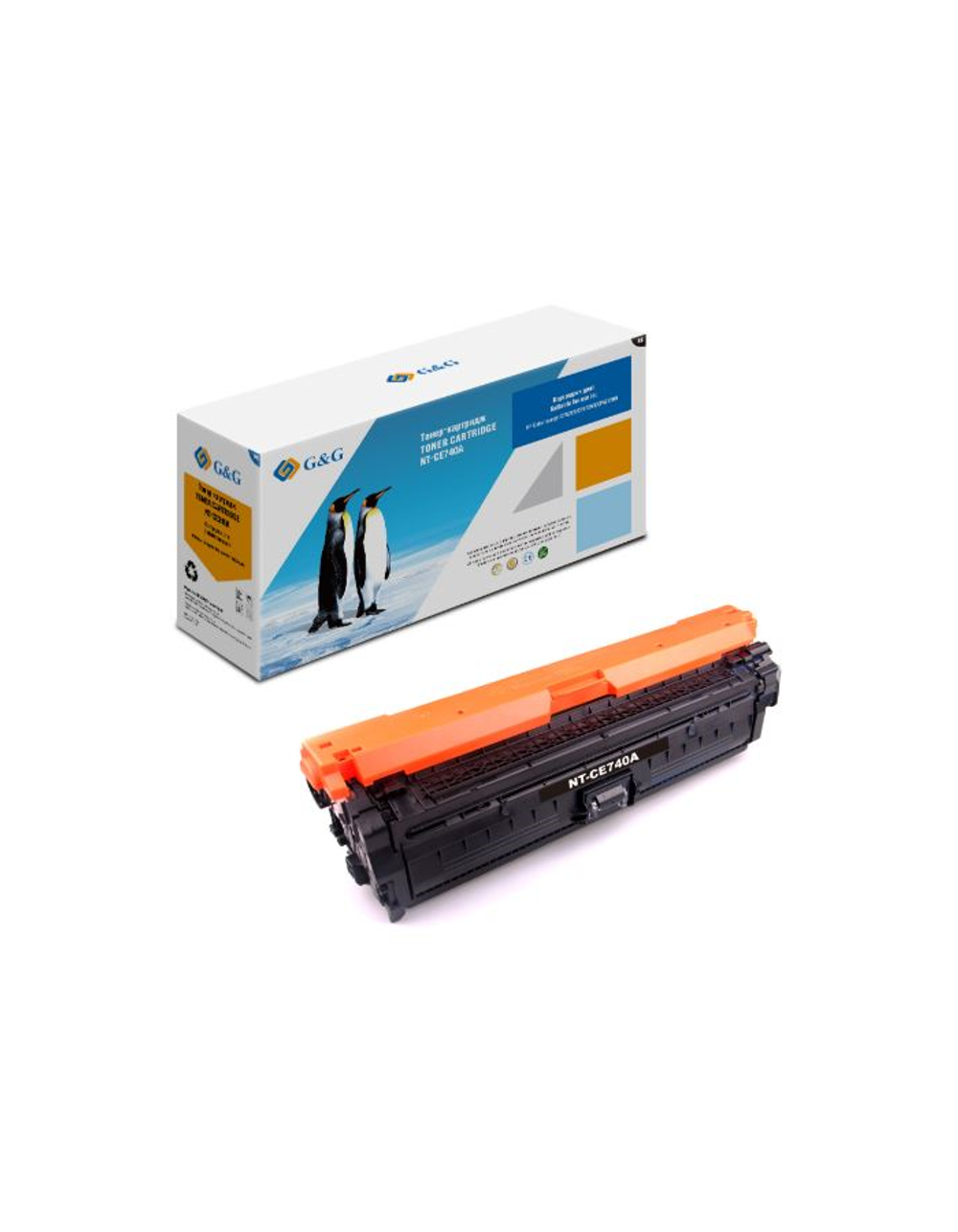 Картридж Cartridge G&G 307A  для HP CLJ CP5225/CP5225N/CP5225DN, с чипом (7000стр.) (аналог CE740A)