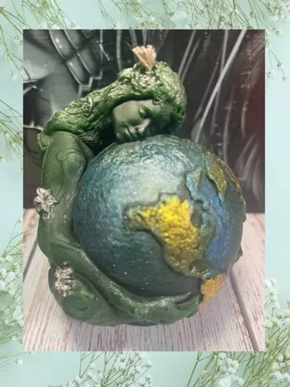 Свеча "Богиня Гайя" программная