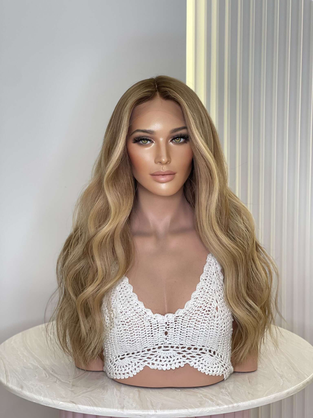 Silk top wig