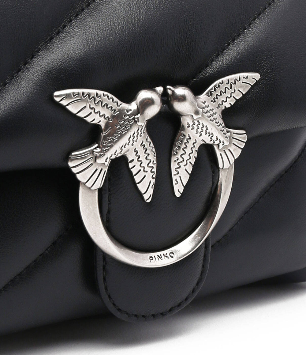 Кожаная сумка через плечо LOVE MINI PUFF CL PLTT Pinko - черный(100039 A0F2)