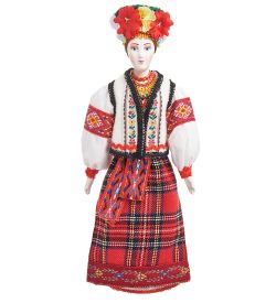 RK-539 Кукла в украинском костюме «Орина»
