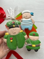 Имбирные пряники подарок на 23 февраля