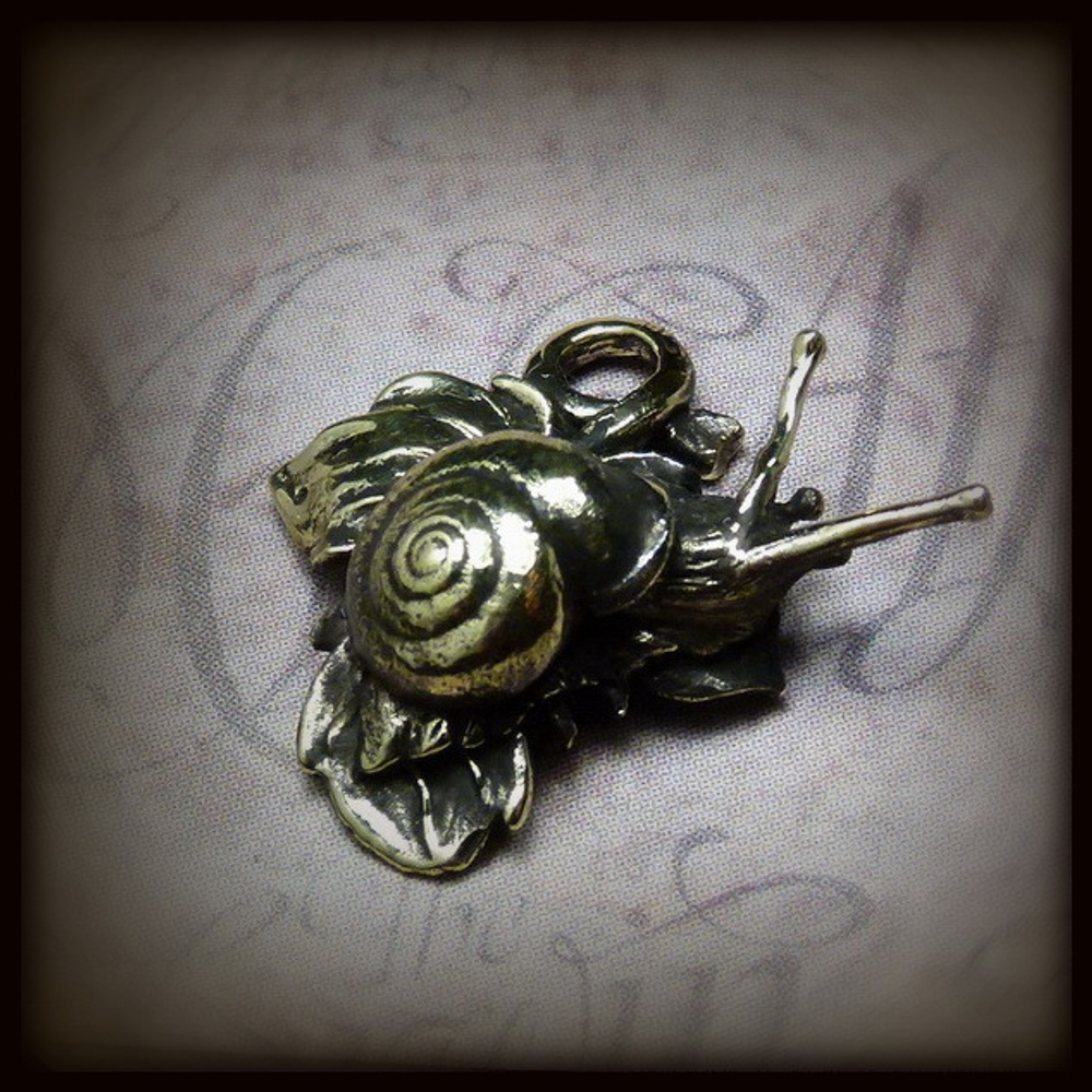 Подвеска "Улитка" авторская работа