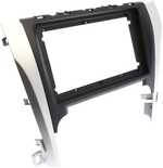 Магнитола Toyota Camry 50 2011-2014 (рамка серебристо-черная 9) - FarCar DX9-7048B9 монитор 9" IPS на Android 13, 4+64Гб, CarPlay