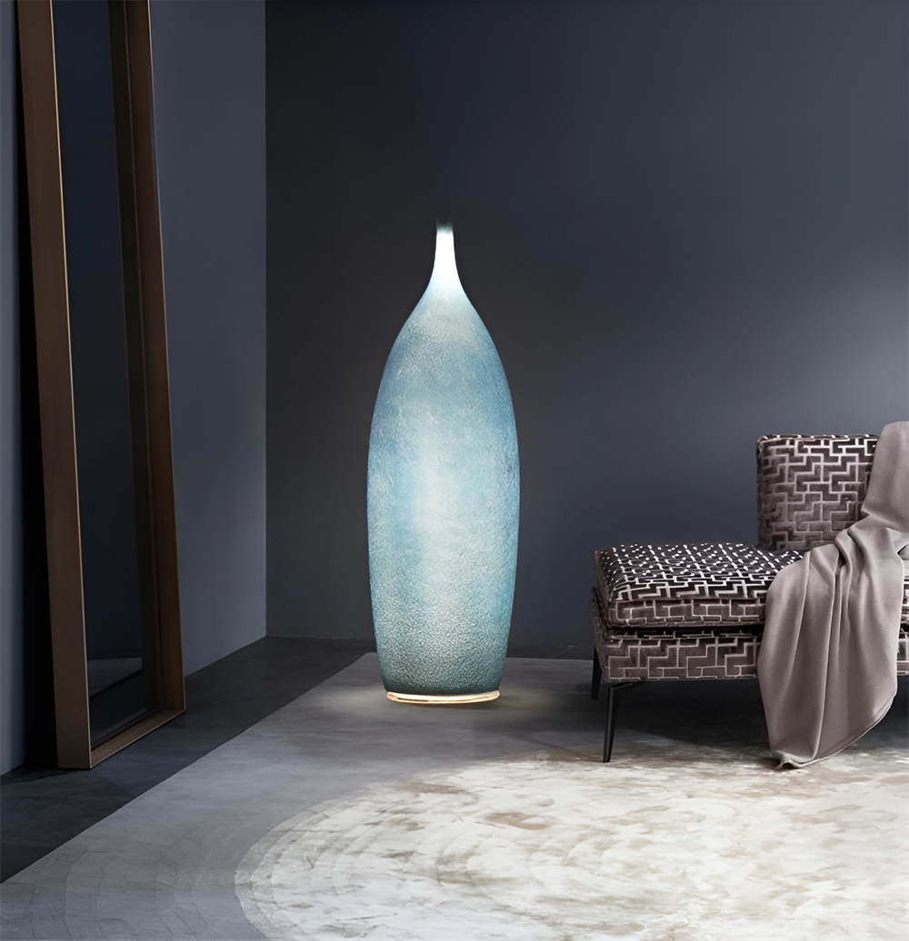 Floor design lamp Tank 1 by Vakkerlight