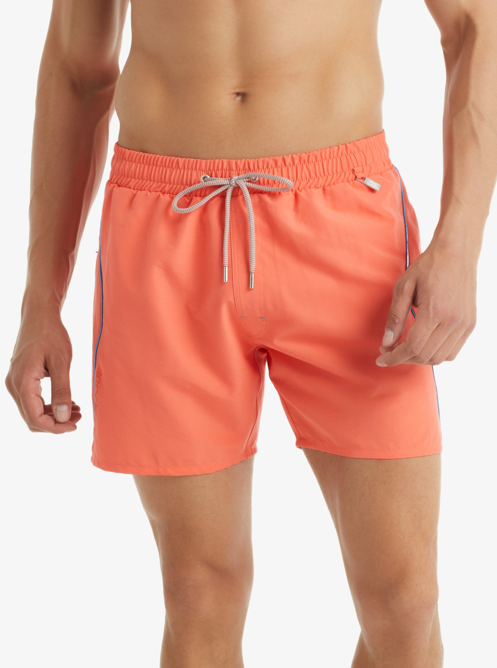 Мужские пляжные шорты оранжевый
