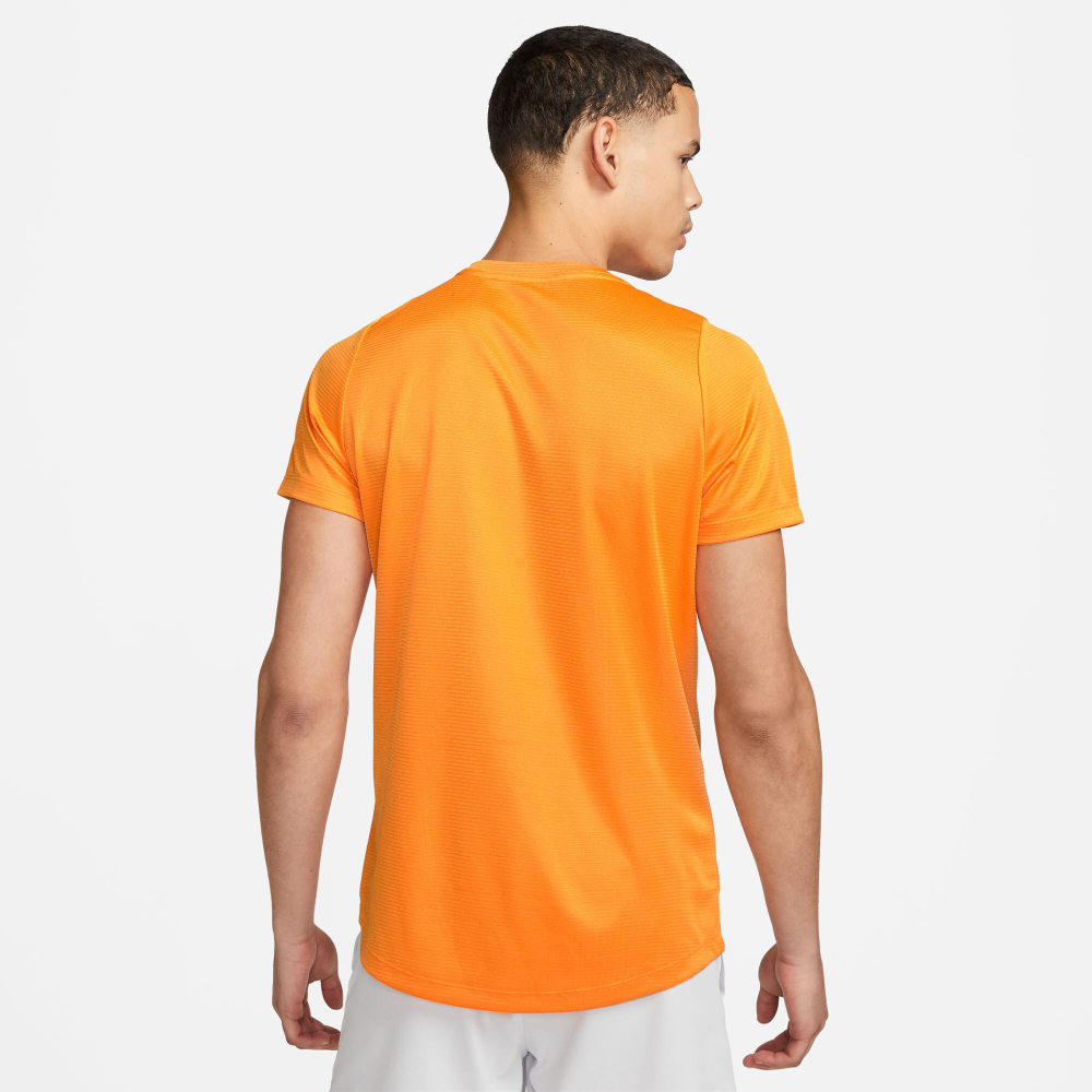Мужское теннисное поло Nike Dri-Fit Challenger RAFA Court Polo Men - Orange