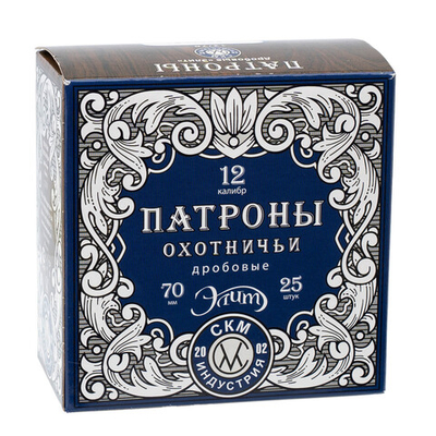 Патрон 12/70 №3 СКМ Элит 36г.