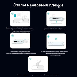 Защитное стекло Nillkin Guardian Full Антишпион для iPhone 17 Pro Max