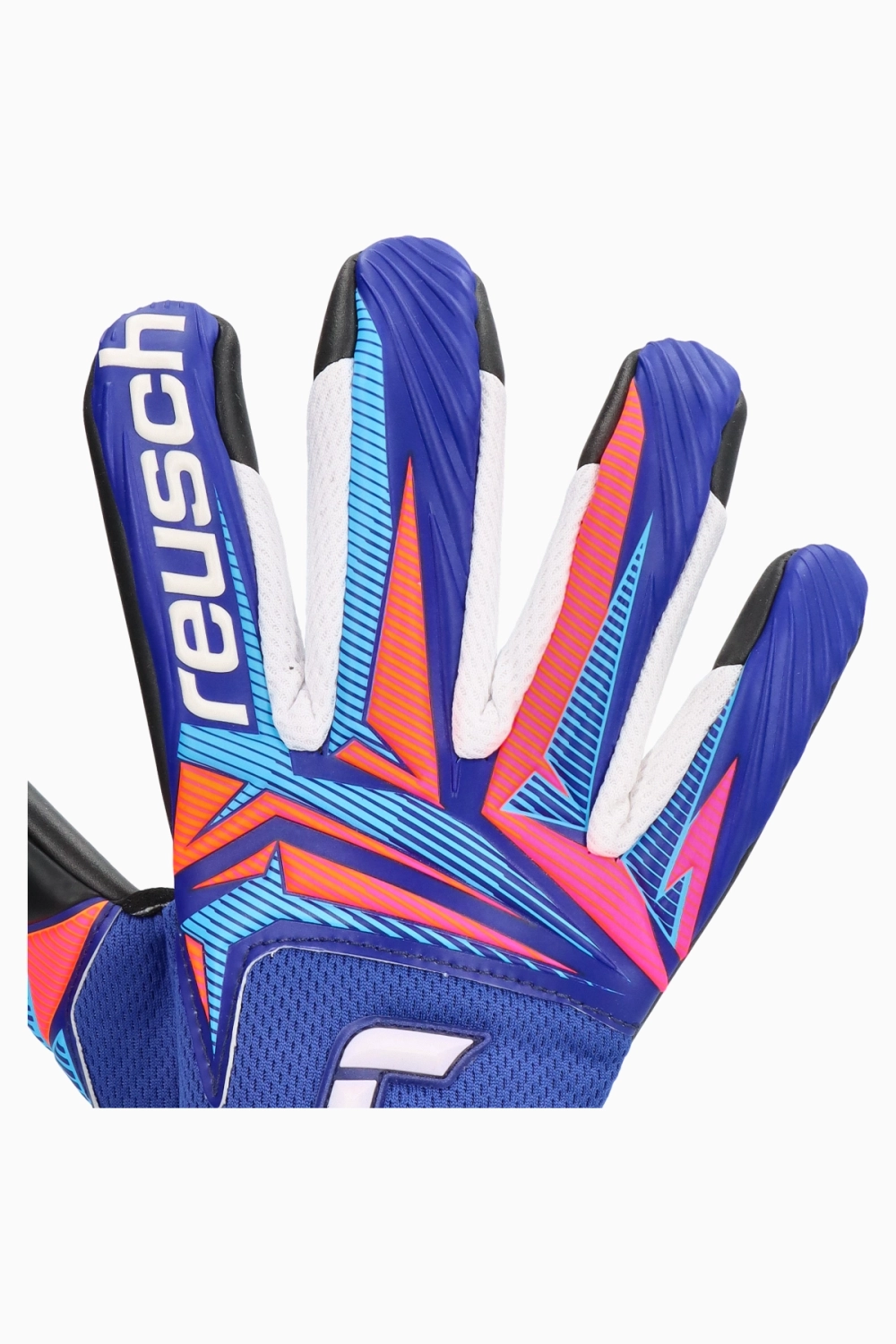 Вратарские перчатки Reusch Attrakt Infinity Evolution NC Junior - синий