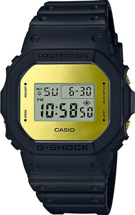Японские наручные часы Casio G-SHOCK DW-5600BBMB-1E с хронографом