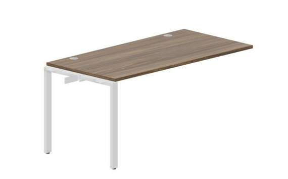 стол Strike 1580х780х750мм (2 громмета) - приставной элемент