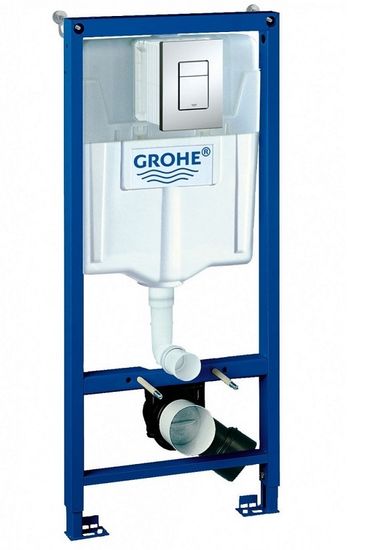 Инсталляция Grohe Rapid SL 38772001 для унитаза подвесного с панелью смыва Skate Cosmopolitan