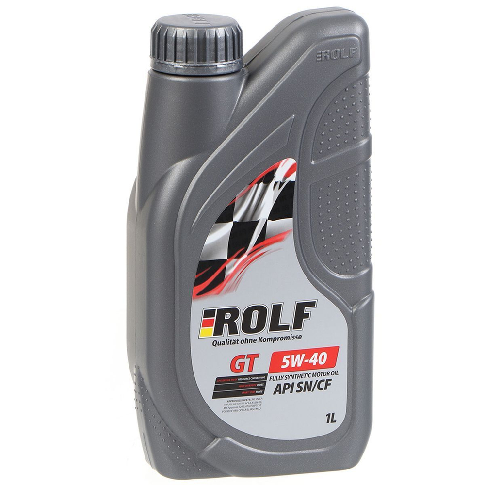 Масло моторное синтетическое, 5W40, Rolf, 1 л, 322437