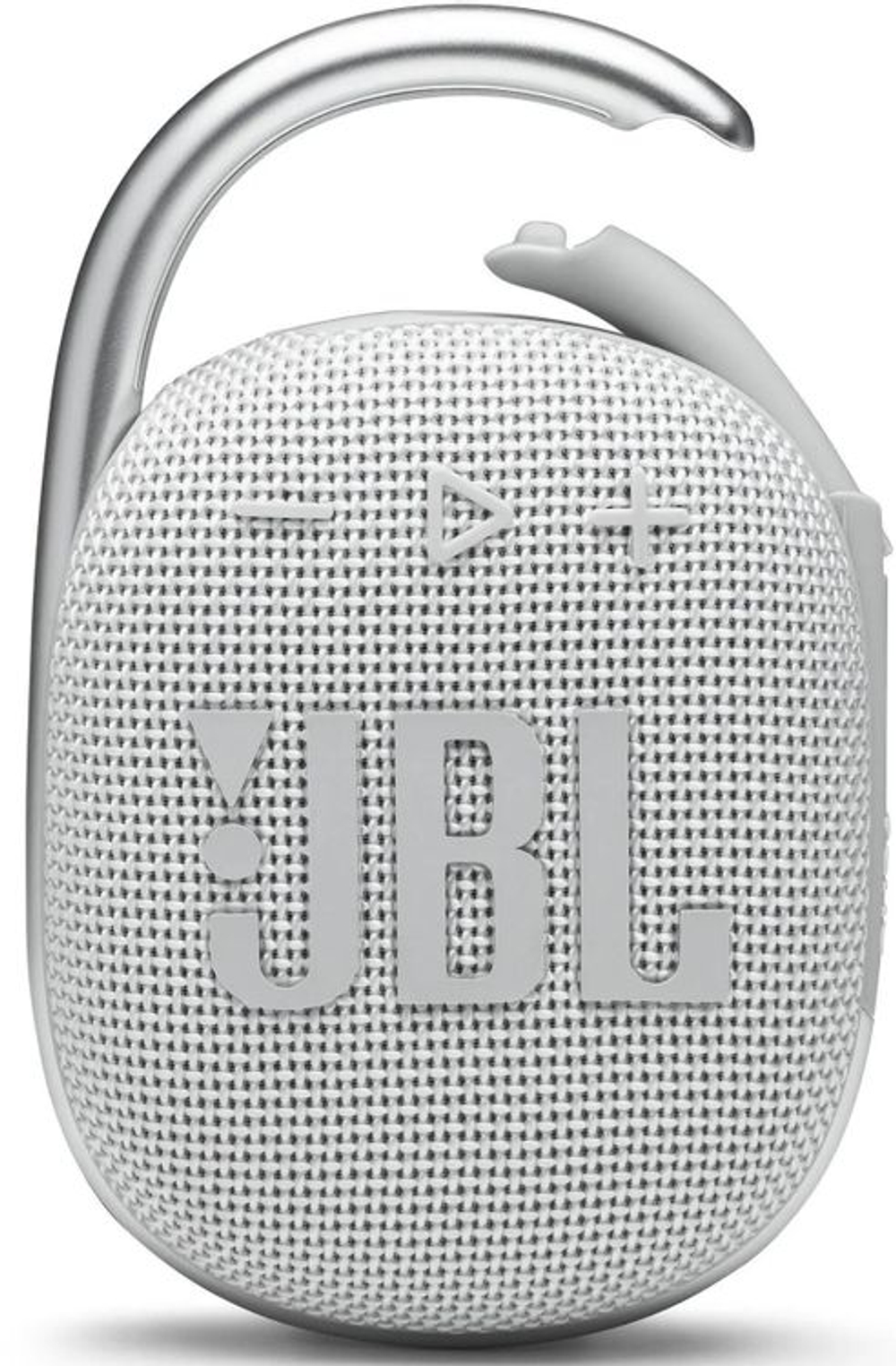 Колонка портативная JBL Clip 4, 5Вт, белый [jblclip4wht]