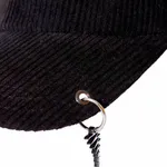 Кепка Смерч с Подвеской Черная