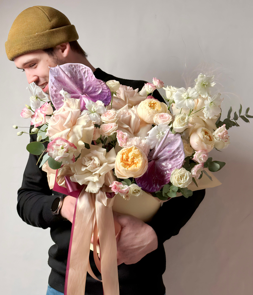 Композиции "Цветочный персик"