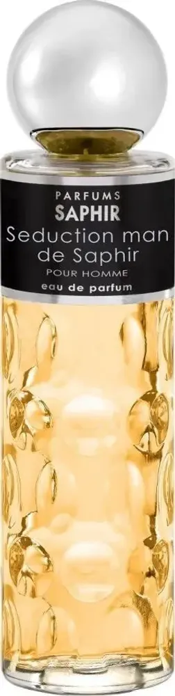 Мужская парфюмерная вода Saphir Seduction Man de Saphir EDP 200 мл с нотами ментола и цитрусовых