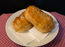 Рулетик с ветчиной и сыром