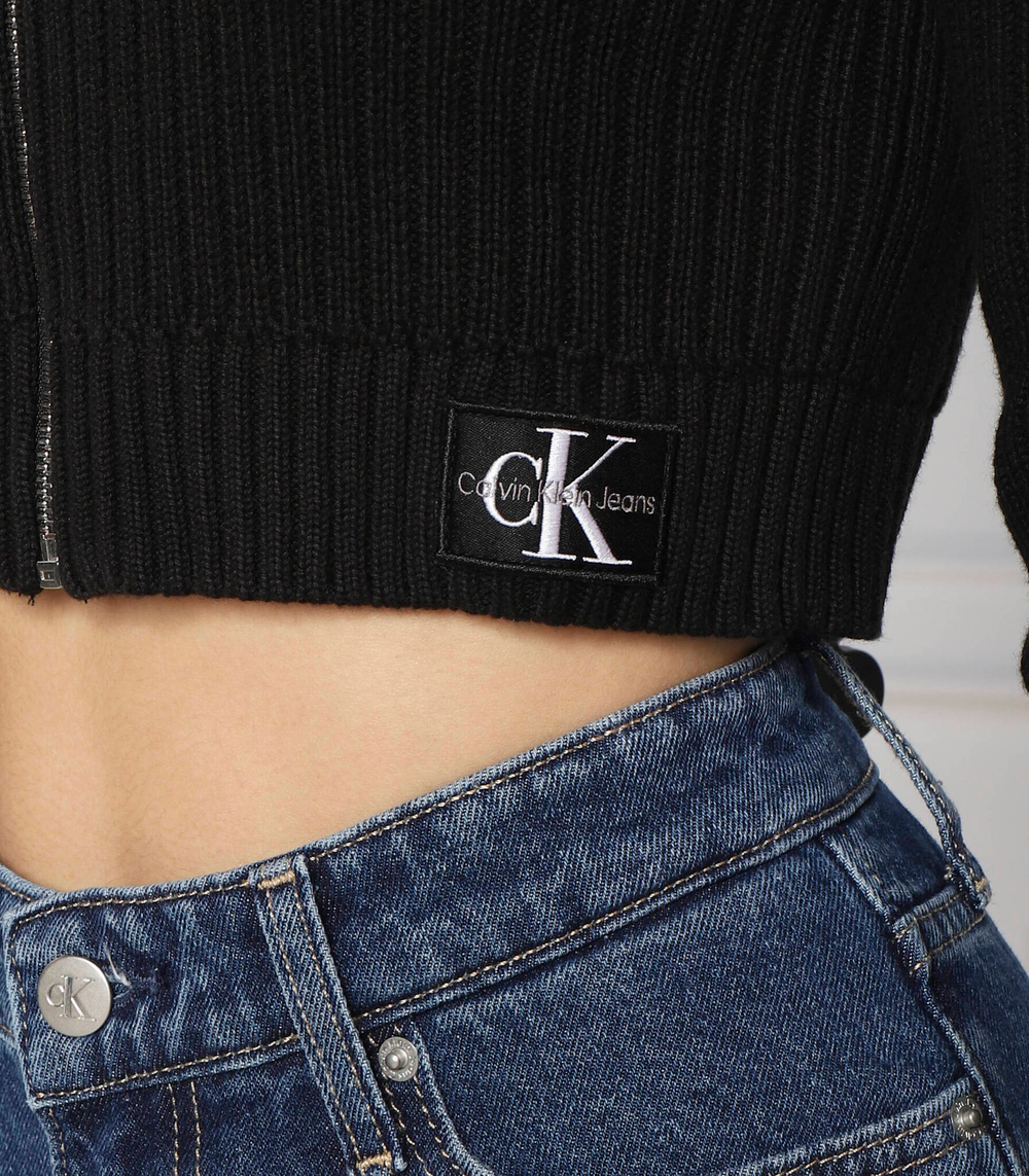 кардиган badge CALVIN KLEIN JEANS - черный(J20J220441)