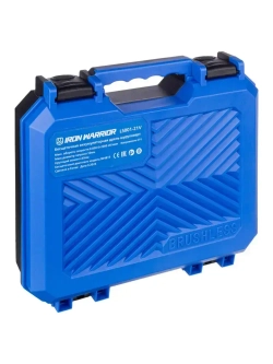 IRON WARRIOR Дрель-шуруповерт, 21 В, 45 Нм, 2 АКБ