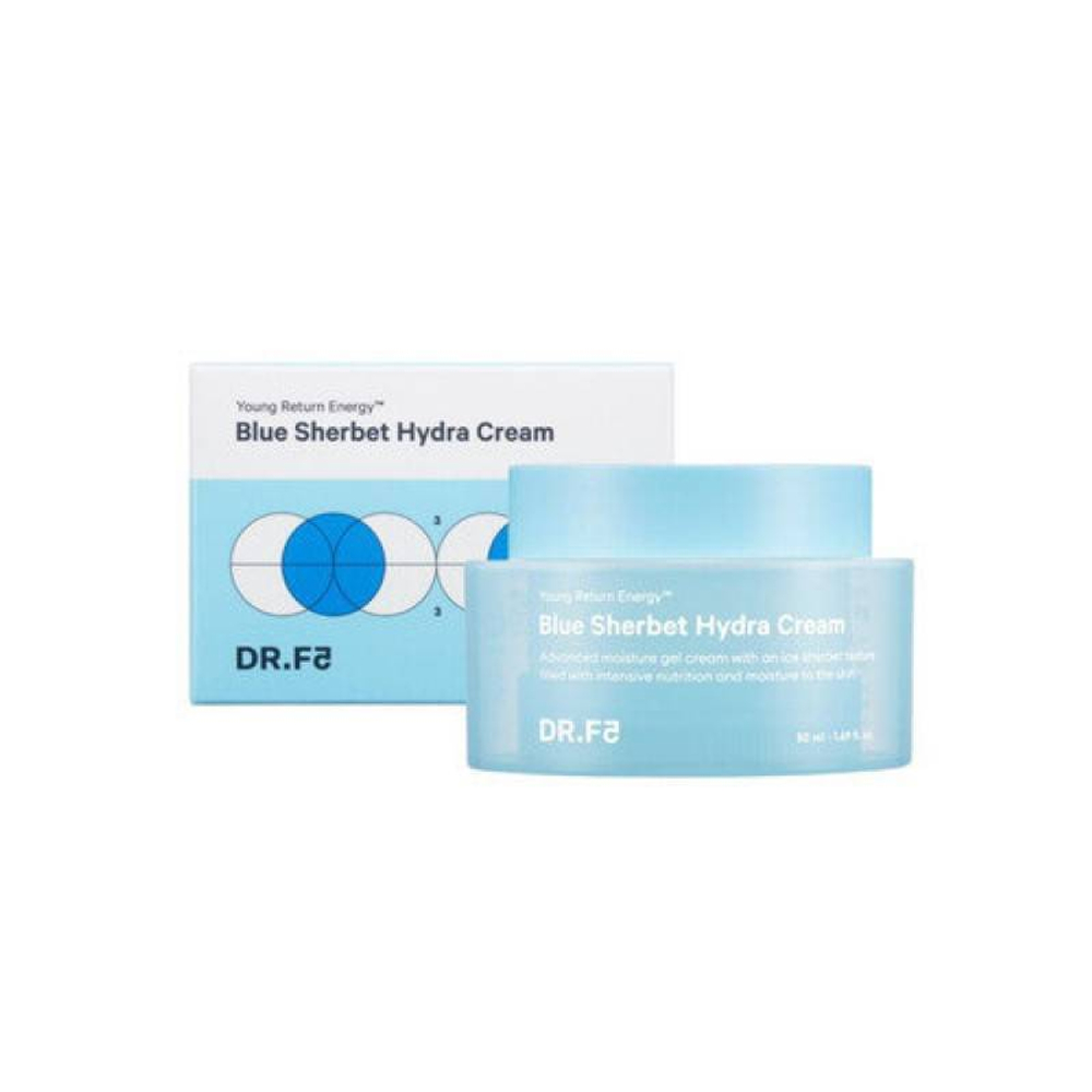 DR.F5 Крем-щербет для интенсивного увлажнения «мини» - Blue sherbet hydra cream, 12мл